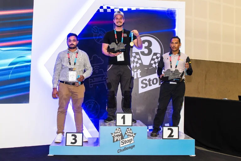 PitStop challenge winners