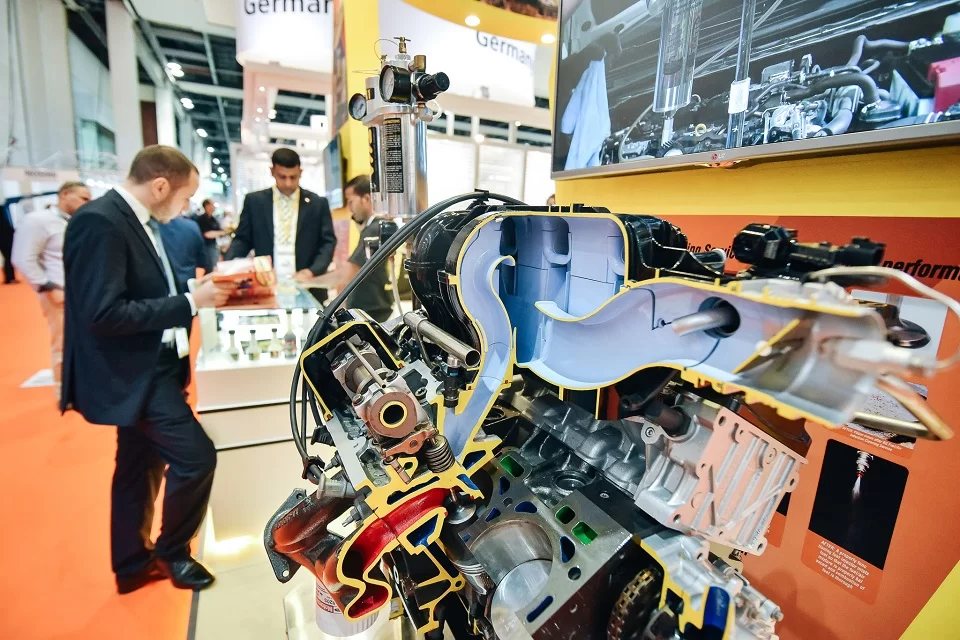 Automechanika Dubai show floor